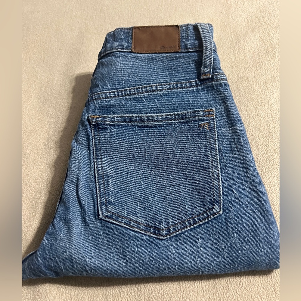 Madewell Blue Straight Leg Women's Jeans